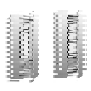 34 x 30 in. Wall Mount Lighted Medicine Cabinet